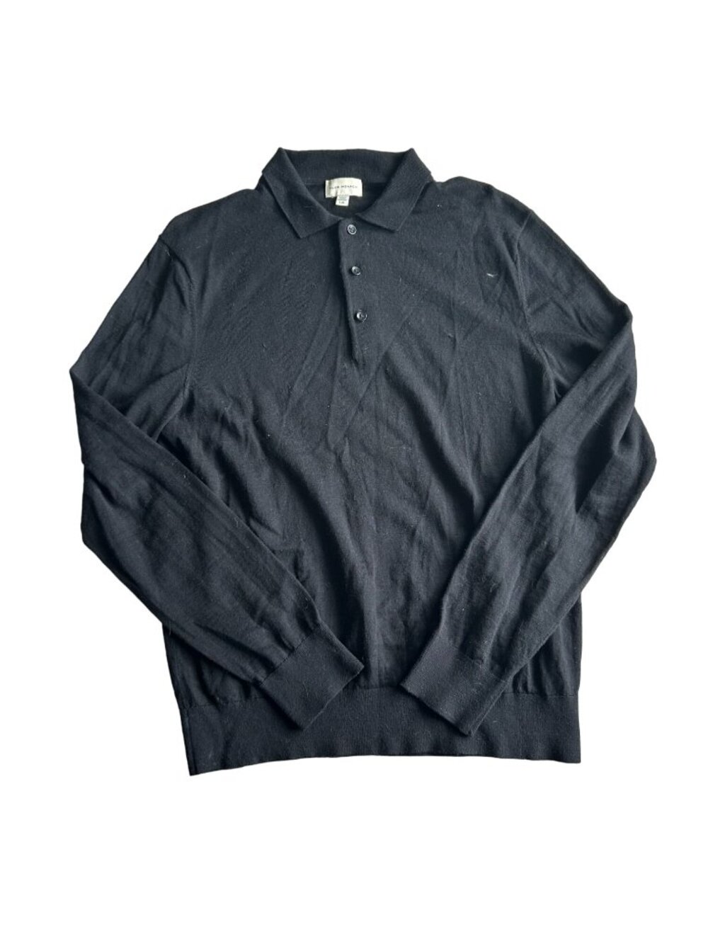 CLUB MONACO Men’s Black Cashmere Blend Sweater Size Large